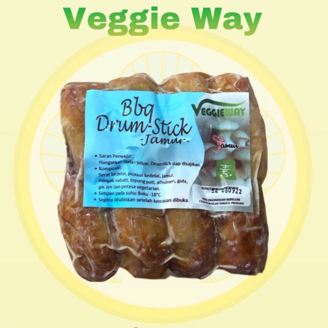 

VeggieWay BBQ Drumstick / Paha Ayam Vegetarian