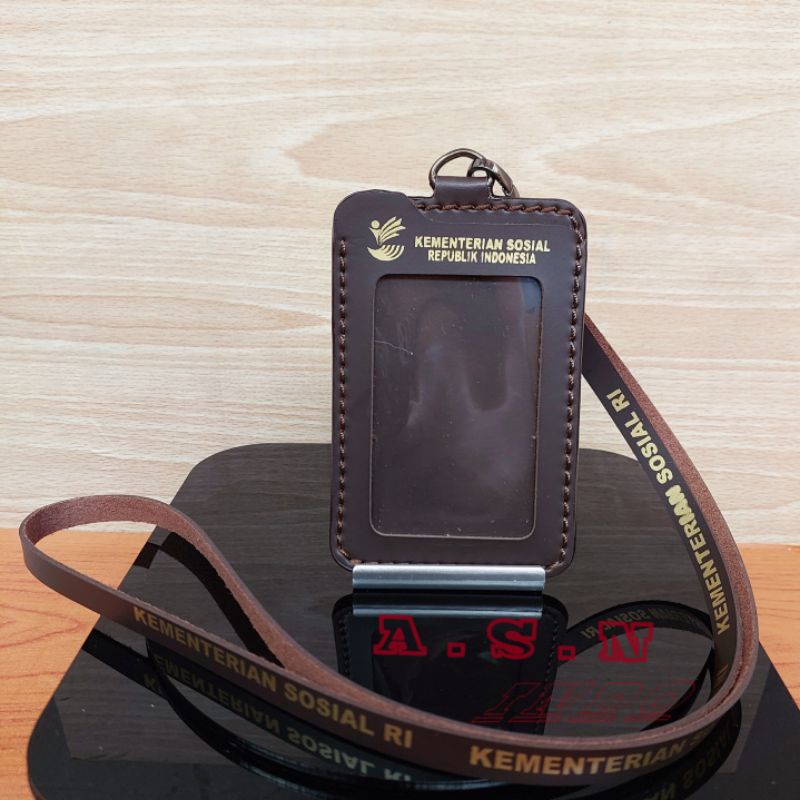 

HenJO Id Card Kulit KEMENSOS Id Card Kulit Kementerian Sosial