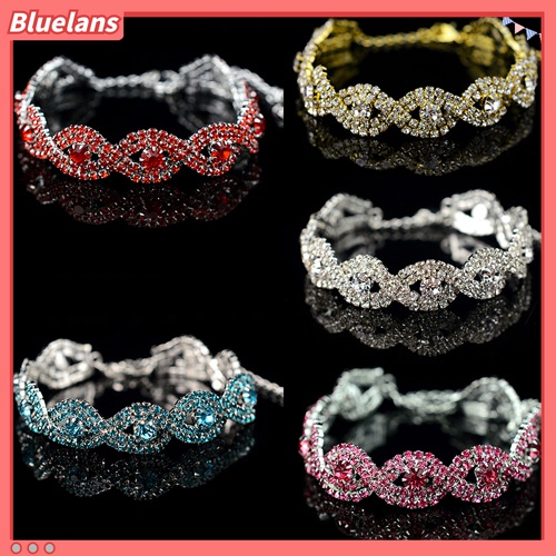 Gelang Bangle Berlian Imitasi Model Spiral Untuk Wanita