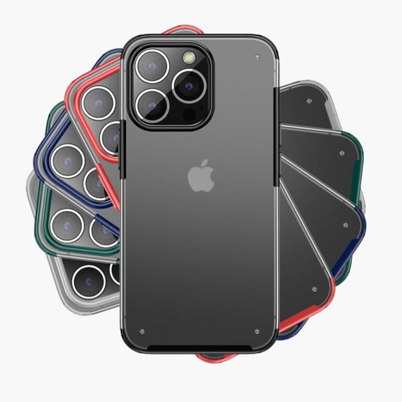 Iphone 12 Pro Max Mini Frosted Tritone Series Original Hybrid Case Softcase Hardcase