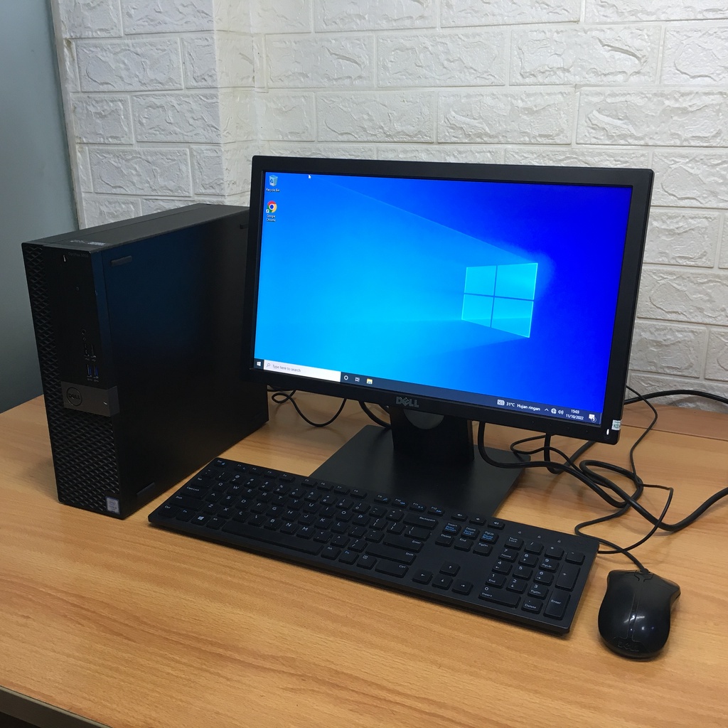 Fullset Komputer Dell Core i5 Gen 6 DDR4 Siap Pakai Obral Harga Murah