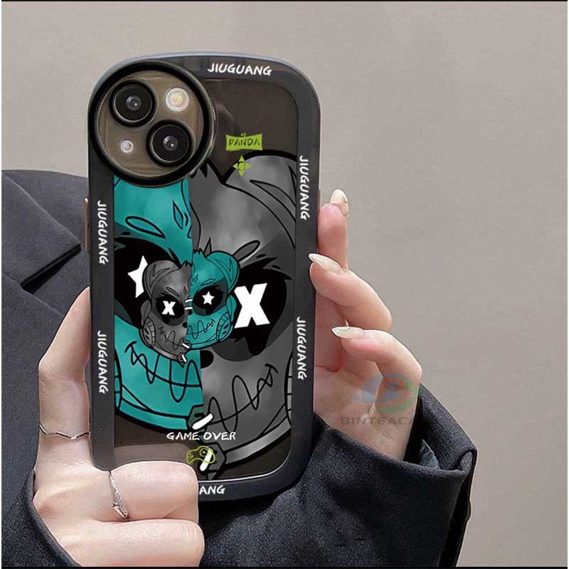 Casing TPU VIVO Y16 Y22 Y35 Y33S Y21T Y21S Y33S Y12 Y15 Y17 Y12S Y12A Y15S Y15A Y20S Y19 Y91C Y30 Y1 Y5A Motif Beruang