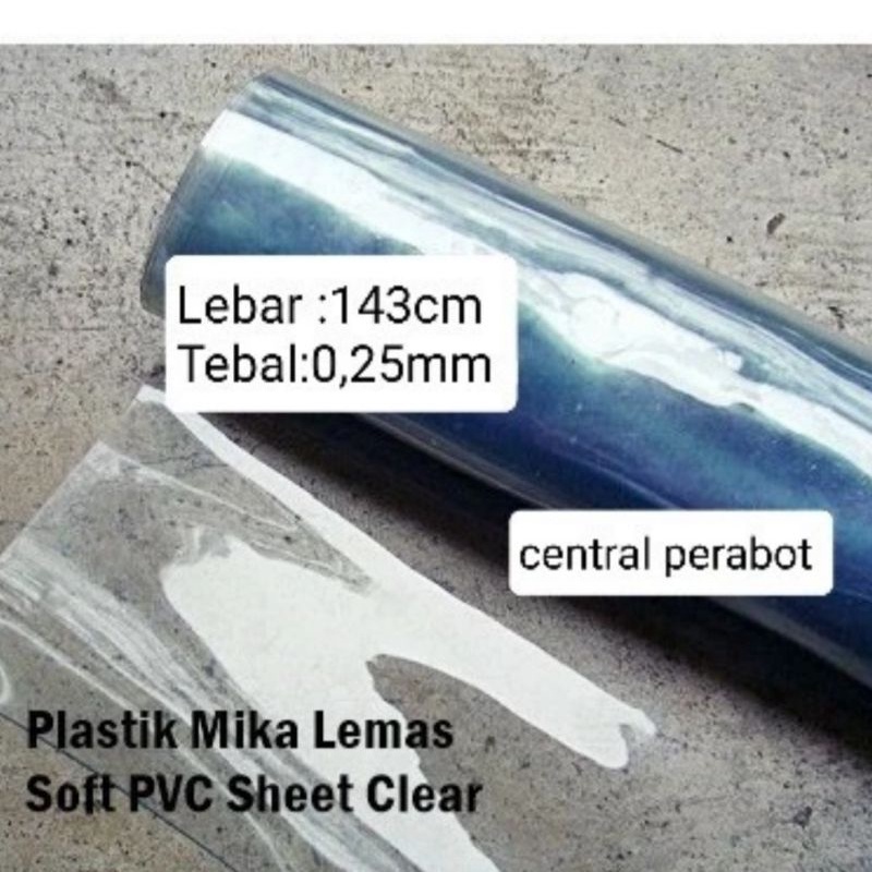 Plastik mika tebal/plastik taplak meja/plastik pvc