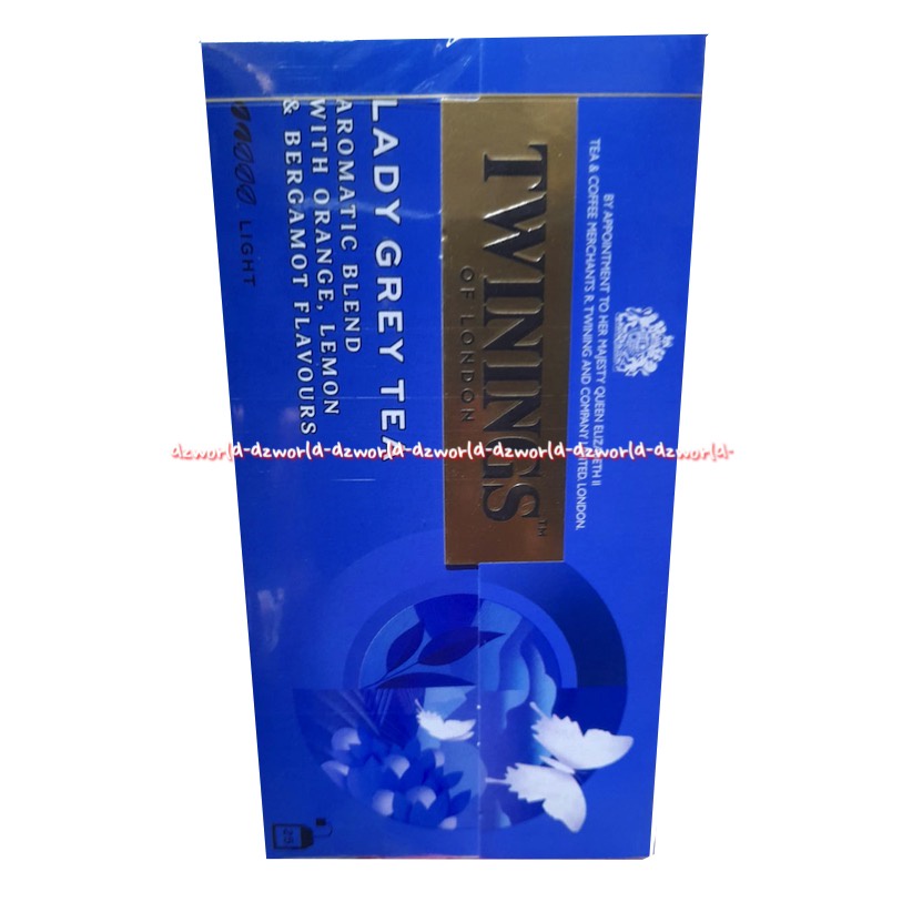 Twinings Lady Grey Tea 25bags Teh Ladygrey Teh Hitam Alami Twining Ledi Grey Twinnings lady Twining ladygrey Teh Aroma Bergamot Teh Tradisional Inggris