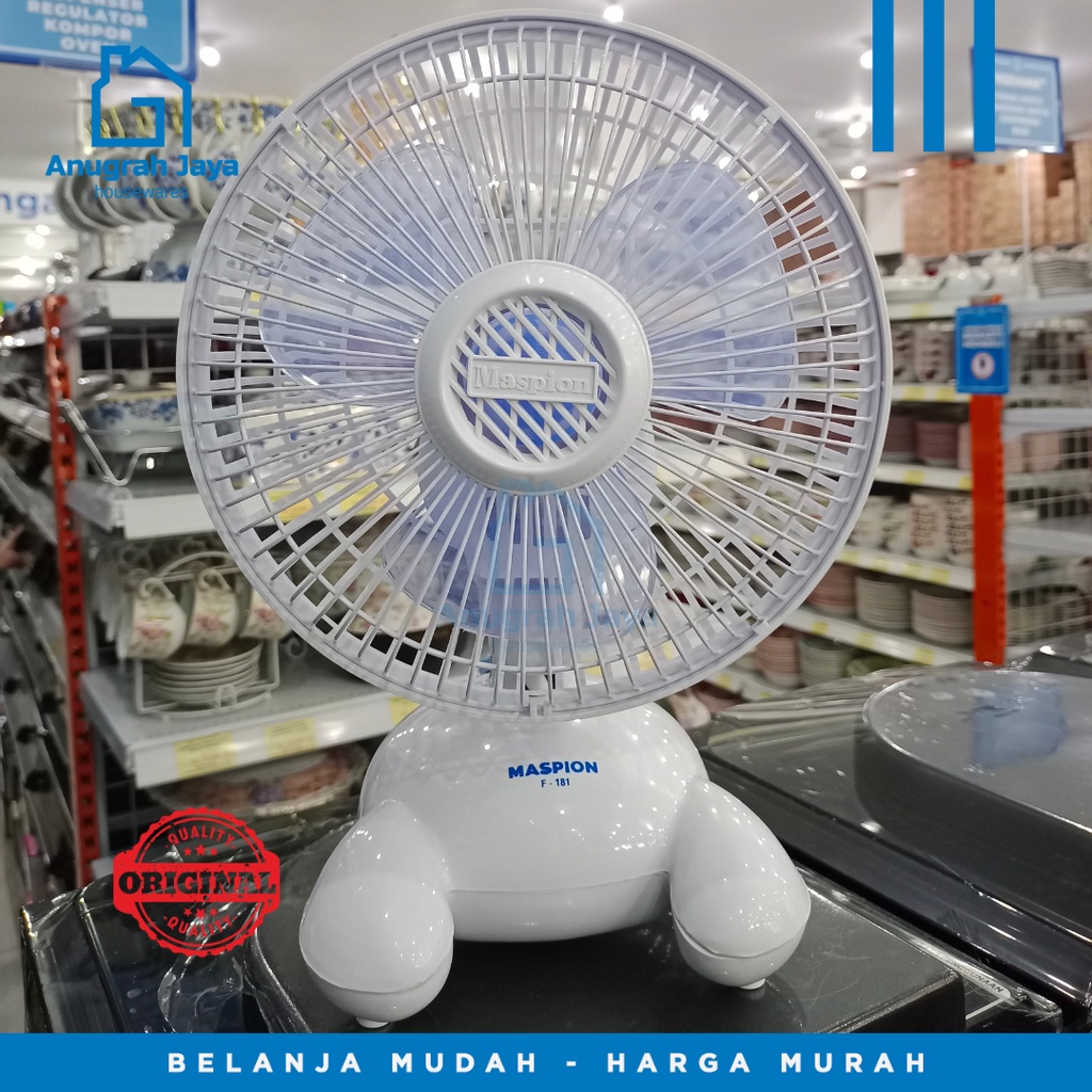 KIPAS ANGIN DESK FAN F181 MASPION
