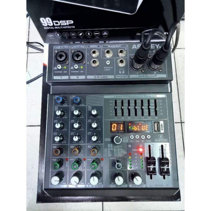 Mixer Ashley Premium 4 Original 4 Channel