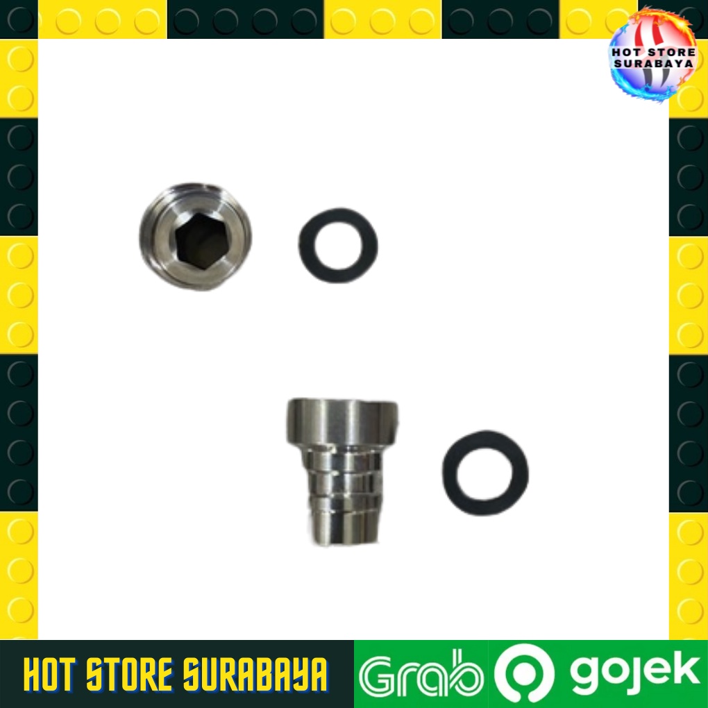 SAMBUNGAN KRAN TEMBOK TAMAN CUCUT STAINLESS - STAINLESS STEEL HIGH QUALITY