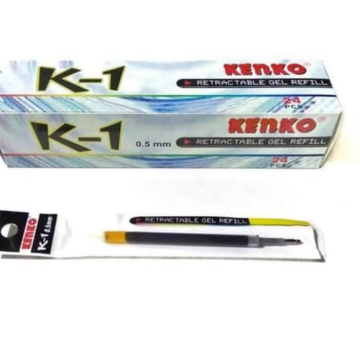 

New Refill pulpen gel/isi pulpen gel K1 kenko 24 pcs ,,
