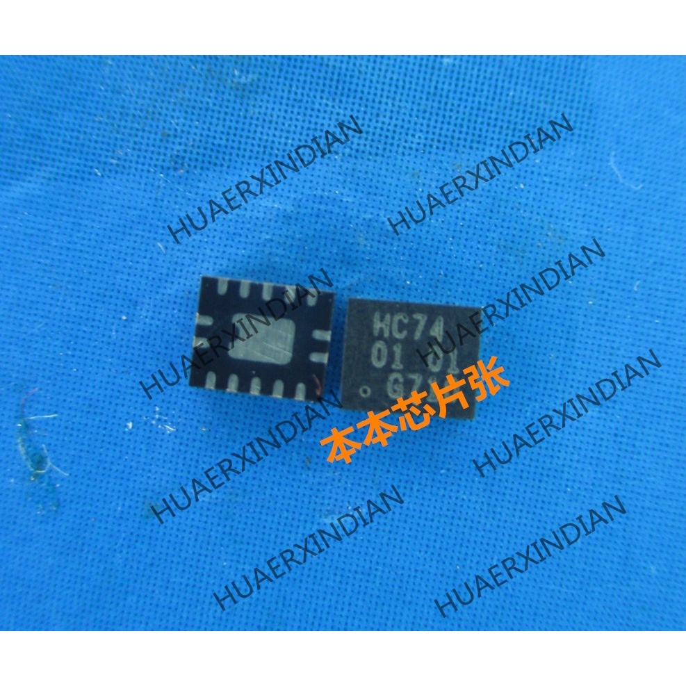 Terbaru 74HC74BQ HC74 QFN 14P Kualitas Tinggi 新边进口