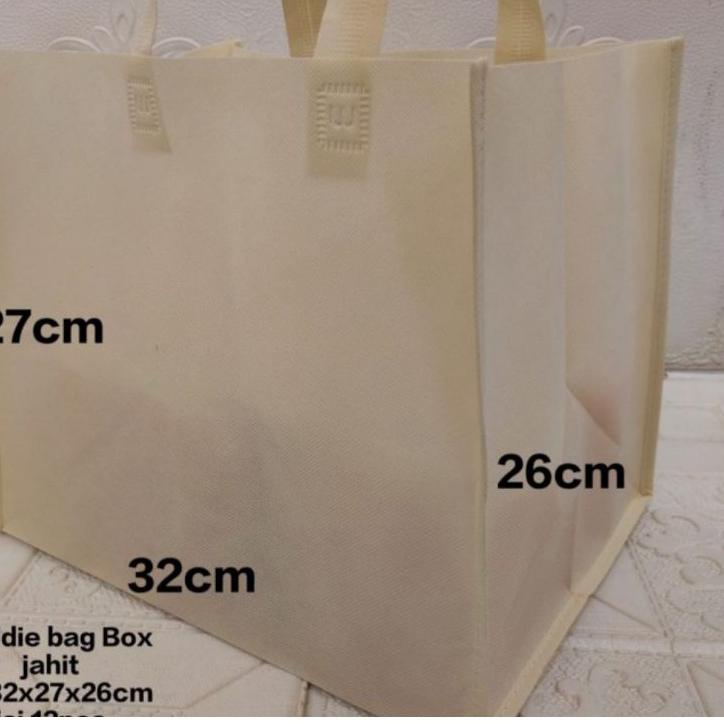 

Flash Sale - TAS SPOUNDBOUND/TAS GOODIE BAG BOX JAHIT UK.32x27x26cm. 1PAK ISI 12PCS 오