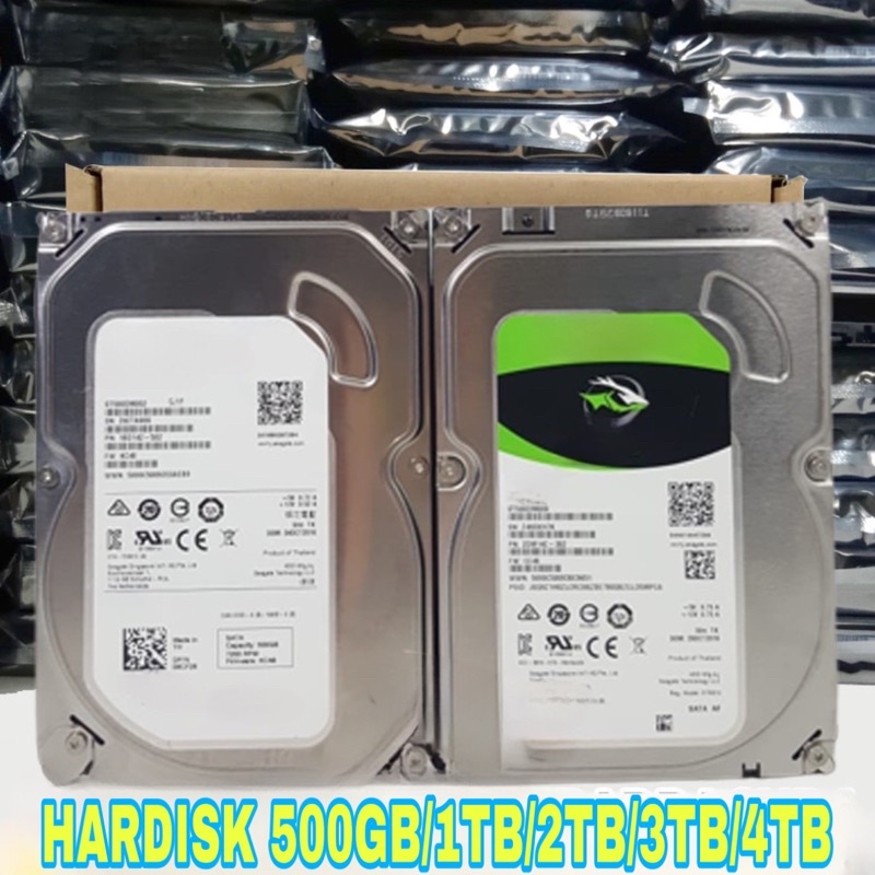 hdd hardisk 500gb / 1tb / 2tb / 3tb / 4tb internal sata untuk pc cctv computer murah 3,5 in inc inch inchi murah