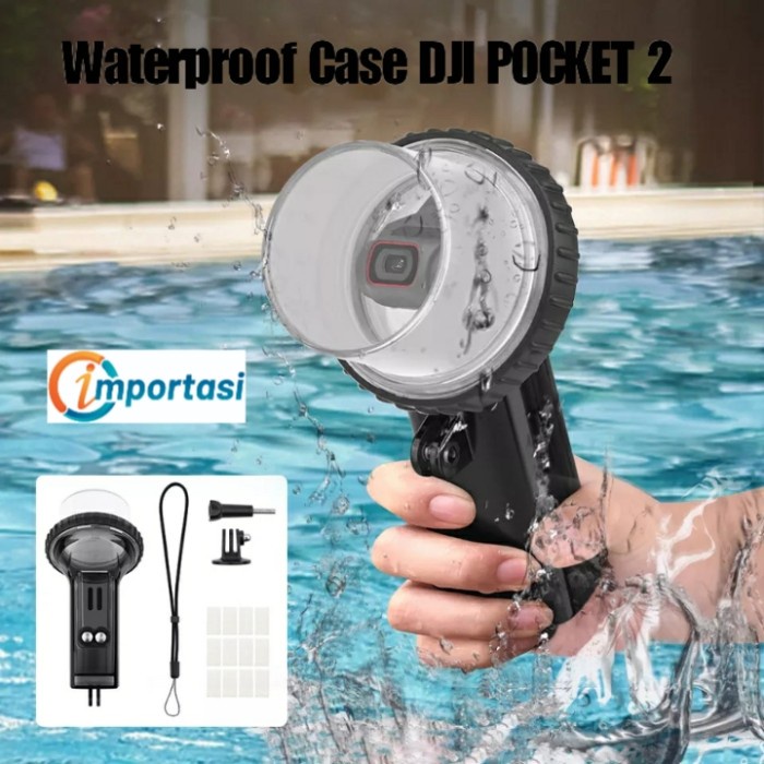 Waterproof Case DJI POCKET 2 Diving Snorkeling Underwater Surf Housing