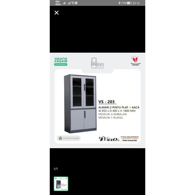 lemari arsip vip star vs 203