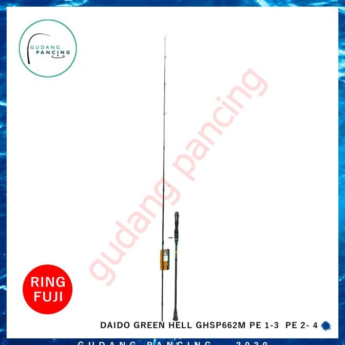 Rod Daido Green Hell GHSP662M PE 2-4 PE 1-3