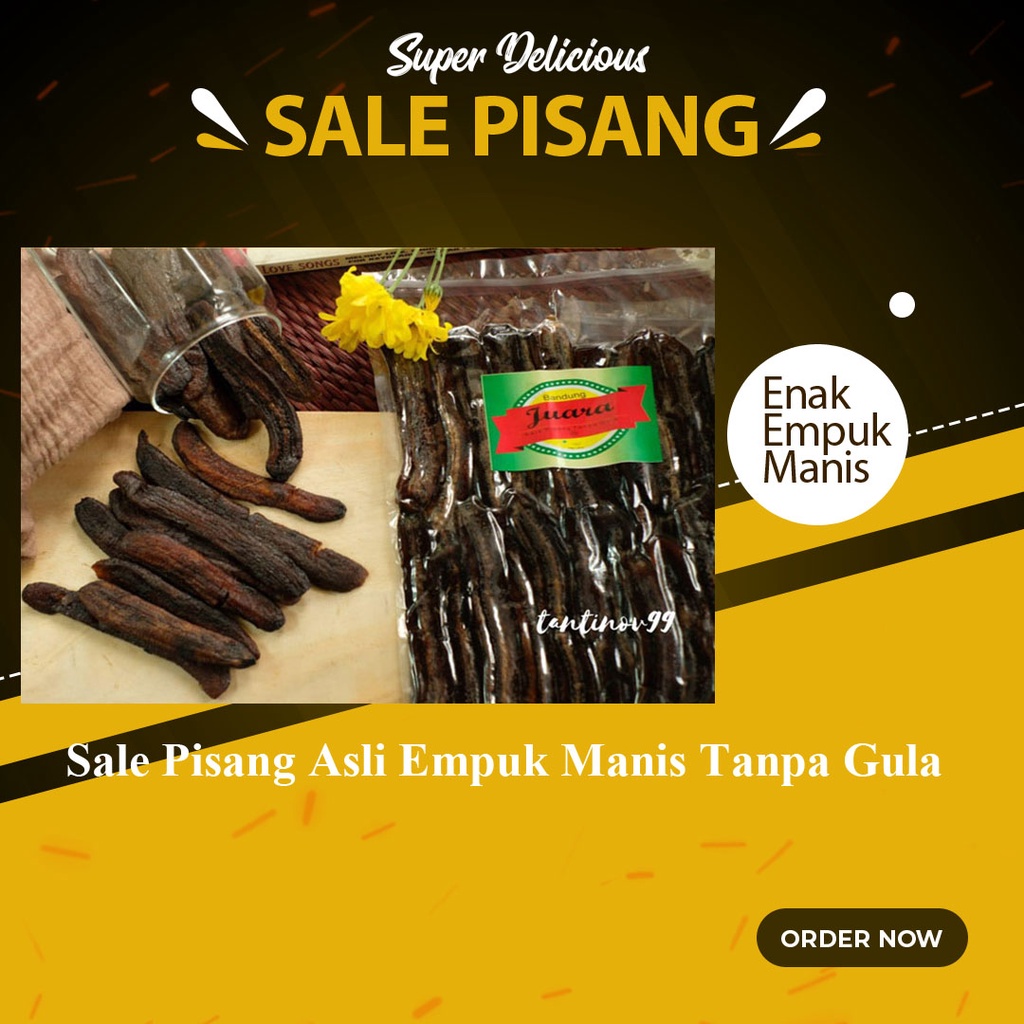 

Pisang Sale Basah Terlaris Enak Tanpa Pengawet