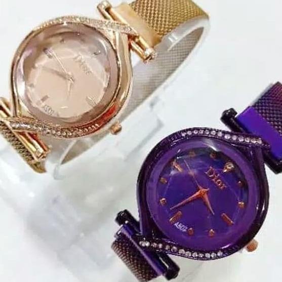 PKY.18Oc22e • Jam Tangan Magnet / Jam Tangan Magnet Oval