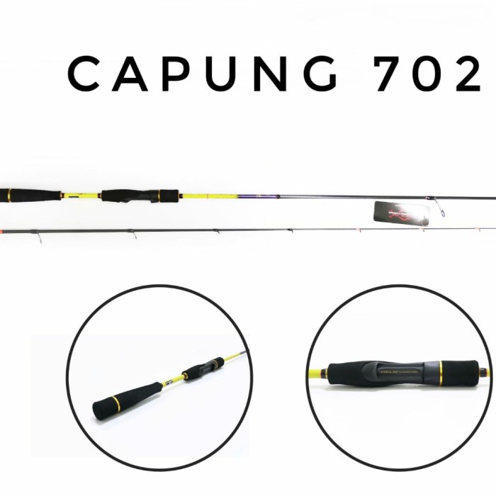 Joran Relix Nusantara Capung Gen 2 702 2-6Lb Gratis Pipa