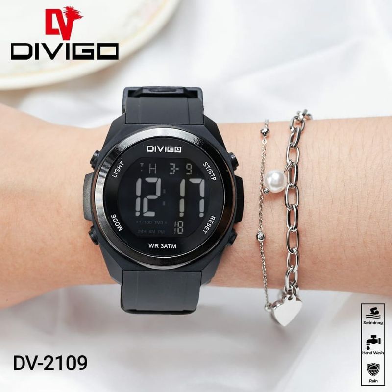 Dv 2109 Jam Tangan Divigo Original Water Resistant Bisa COD