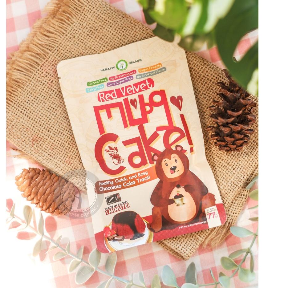 

Ekstra benefit--REDVELVET MUG CAKE - GLUTEN FREE QUICK EASY CHOCOLATE CAKE PREMIX 77GR