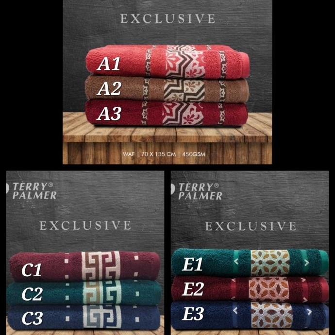 Handuk Terry Palmer 70x140 Premium