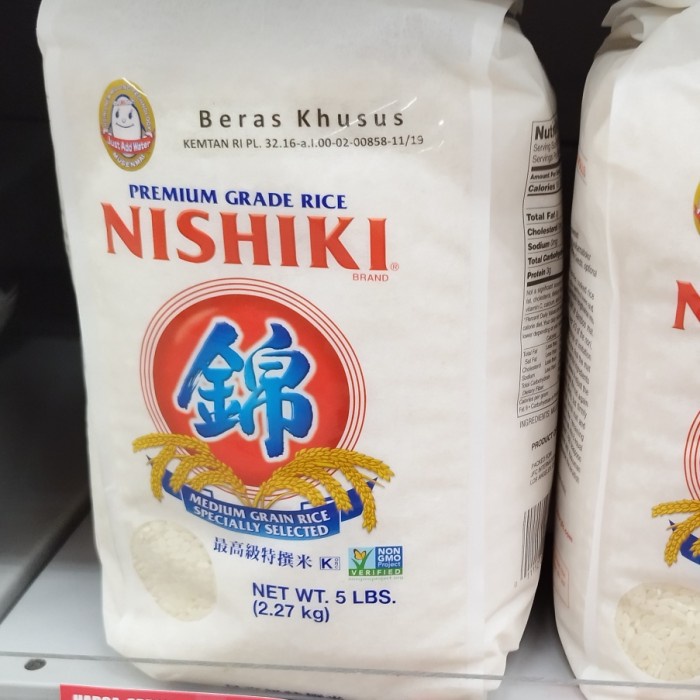 

nishiki beras jepang 2.27kg