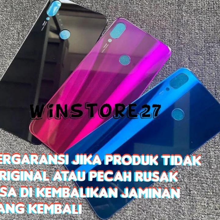 Termurah BACKDOOR BACKCOVER XIAOMI REDMI NOTE 7 BACKDOOR BACKCASING ORIGINAL