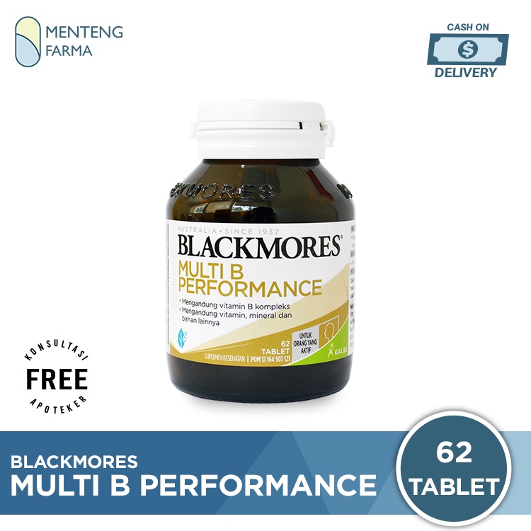 Blackmores Executive B Isi 62 Tablet - Memelihara Kesehatan Tubuh