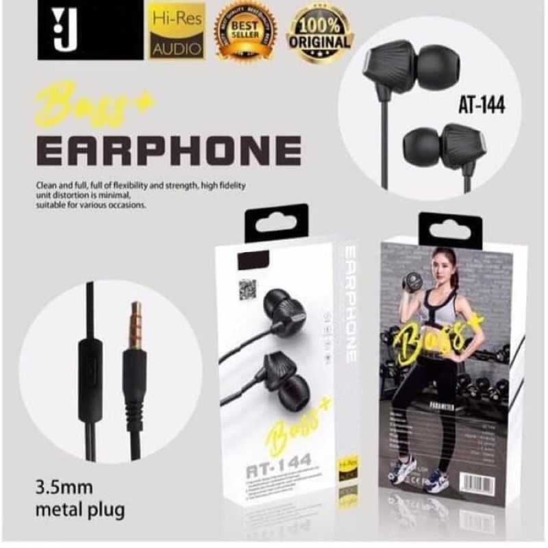 Handsfree / Headset / Earphone At-144