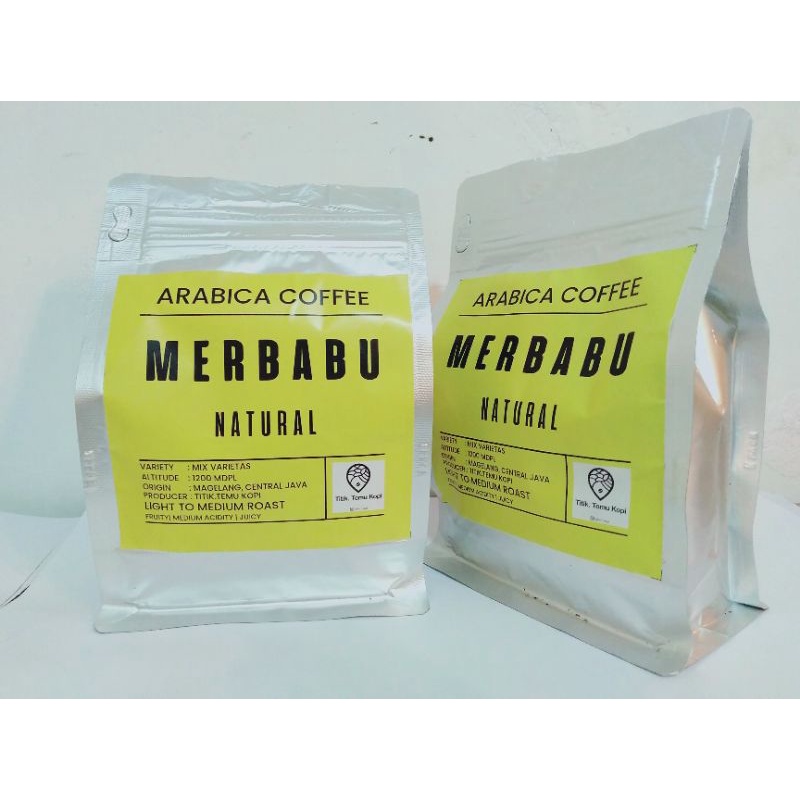 

Arabika Merbabu natural 250 gram