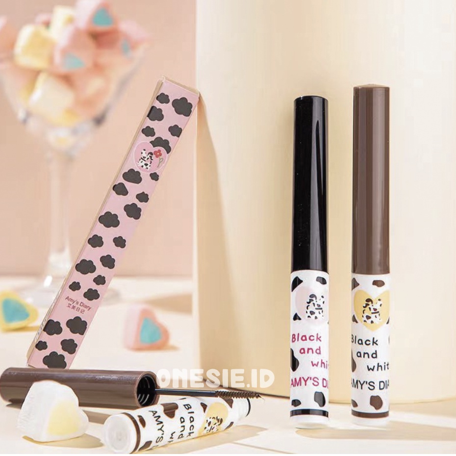 MOO Maskara Natural Waterproof Mascara Lentik moo XX083