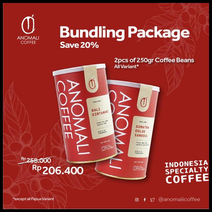 

Anomali Coffee Paket Biji Kopi Asli Indonesia