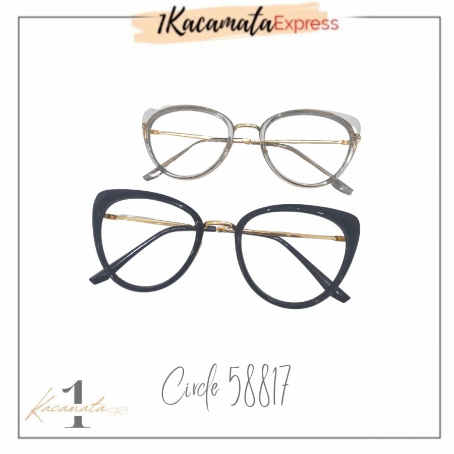 PAKET FRAME + LENSA KACAMATA HITS KEKINIAN 58817