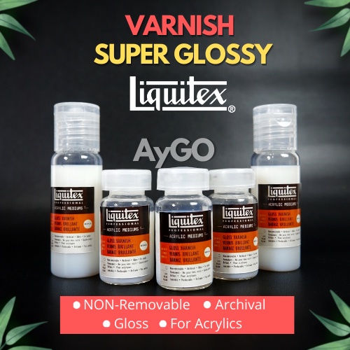 

LIQUITEX VARNISH SUPER GLOSSY / FINISHING / VARNISH FOR ACRYLIC