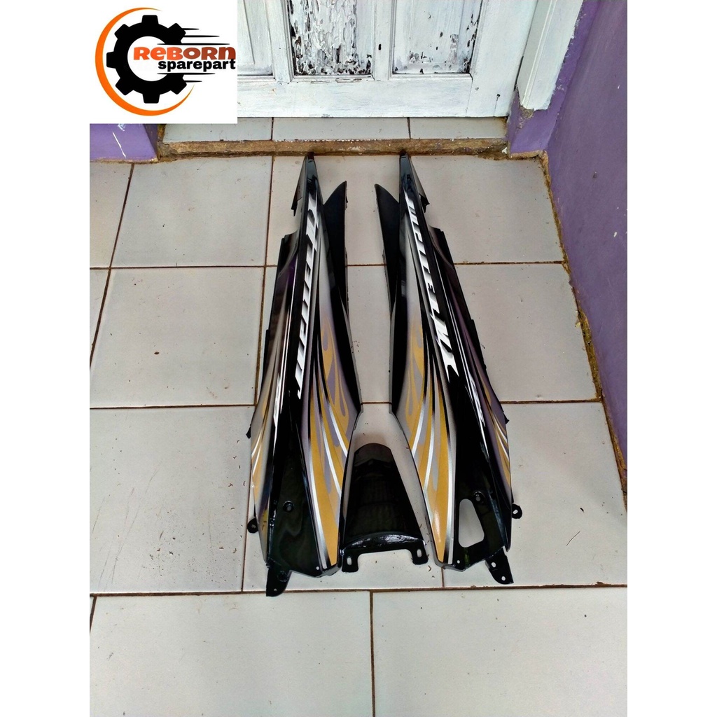 Cover body samping Jupiter MX lama/MX OLD plus striping - body belakang Jupiter MX lama