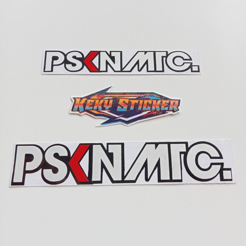STICKER CUTTING PSKNMTC TUMPUK LOGO PASUKAN MATIC