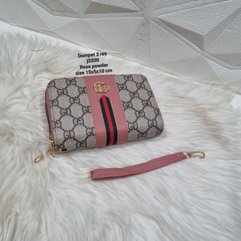 Dompet Import Wanita 2Resleting Kode J3200