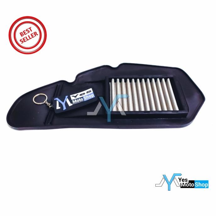 AIR FILTER UDARA STAINLESS VARIO 125 VARIO 150 LED MODEL FERROX