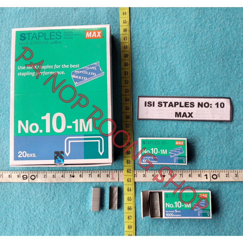

ISI STAPLES MAX NO: 10