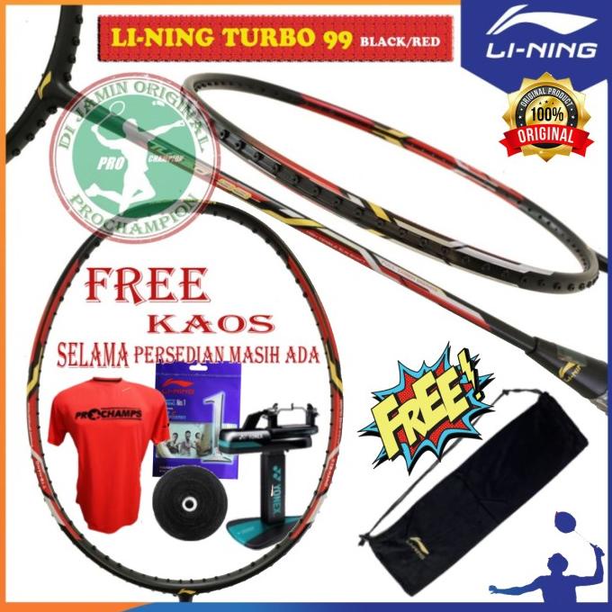 NEW LINING TURBO 99 RAKET BADMINTON ORIGINAL