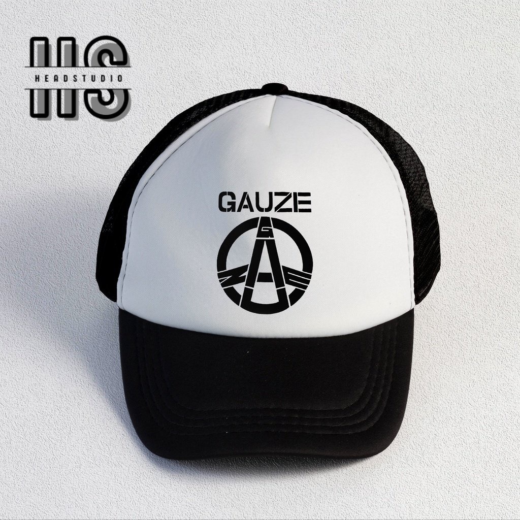 Gauze | Trucker Hat Best Seller | Topi Pria | Topi | Trucker | Topi Band | Baseball | Band | Topi Jaring | Topi Sablon | Head Studio