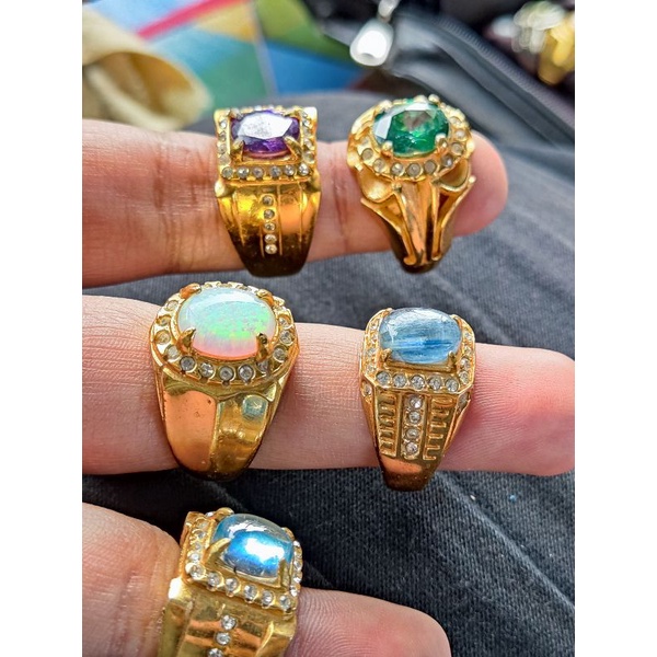 BLUE TOPAS, KALIMAYA, KYANITE ( SAPHIRE AUSTRALIA) , AMETHYST & AKO MARINE