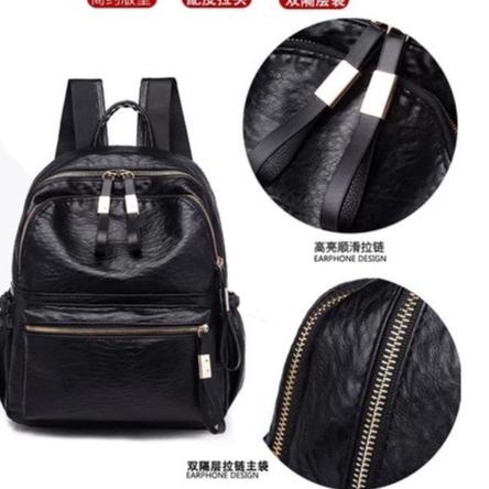 E35M Tas Ransel Wanita Fashion 3339 LNB