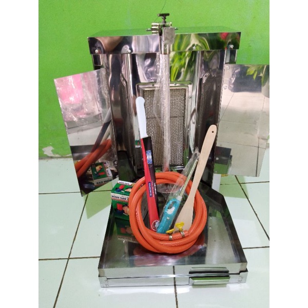 Jual Burner Kebab Kg Mesin Pangangan Kebab Kg Alat Panggaangan Daging Kebab Shopee Indonesia