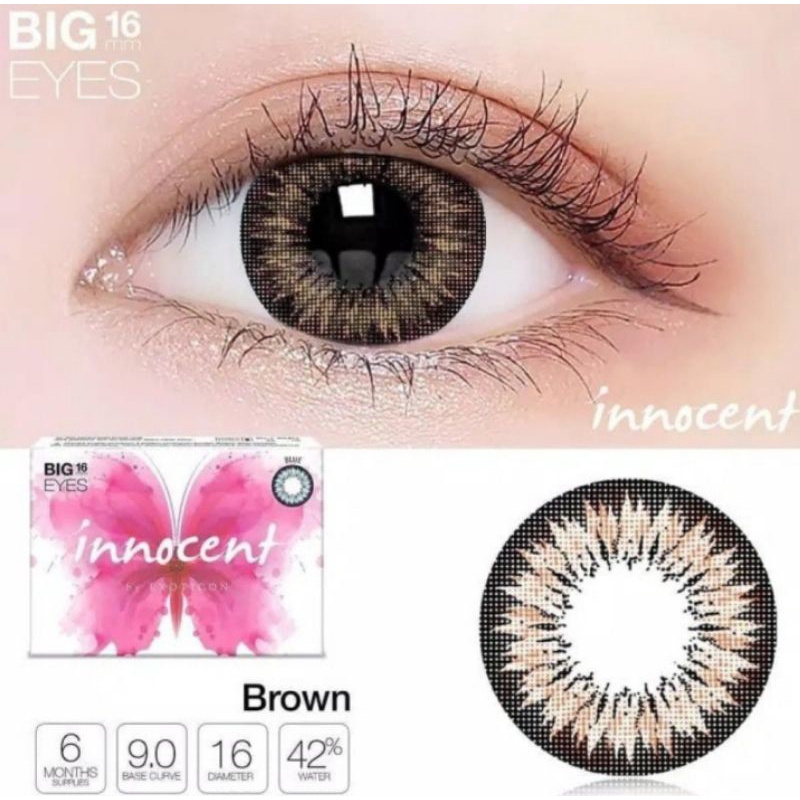 X2 Innocent Softlens Warna -3.25-6.00