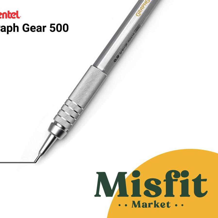 

Oke Price.. Pentel Graph Gear 500 Mechanical Drafting Pencil 0.3 mm 0.4 mm 0.5mm 0.7 mm 0.9 mm GraphGear