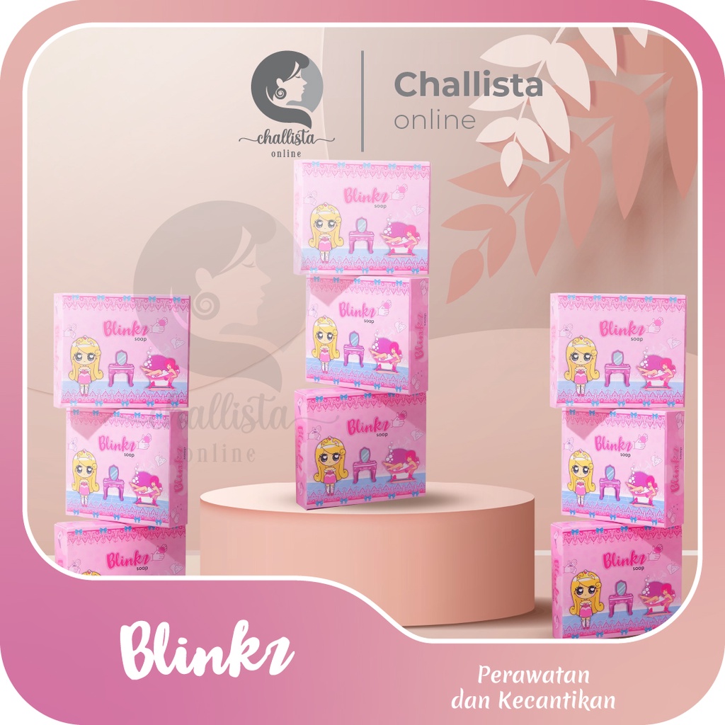 Blinkz Soap BLINKZSOAP Sabun Pemutih Badan dapat free gift beauty sabun pemutih whitening pencerah tubuh badan wajah