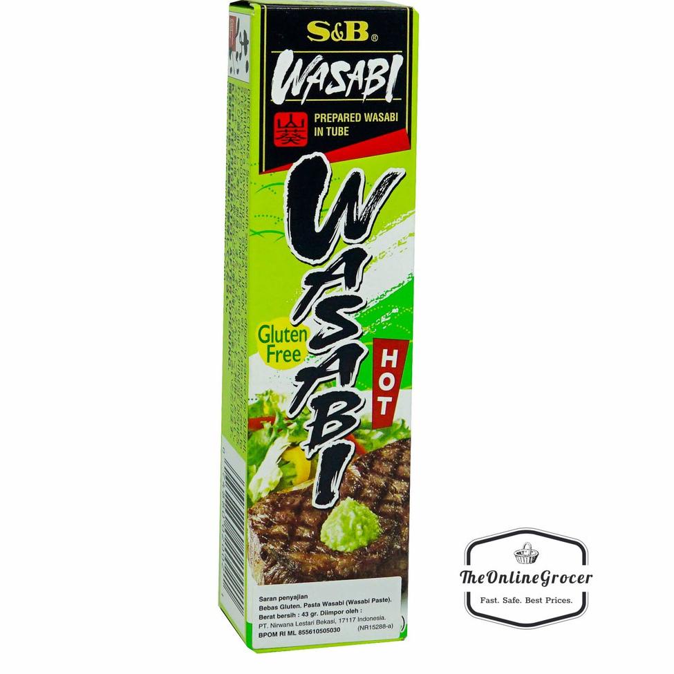

Terbaik S&B Wasabi Paste 43gr - Pasta Wasabi Jepang serbuuu !