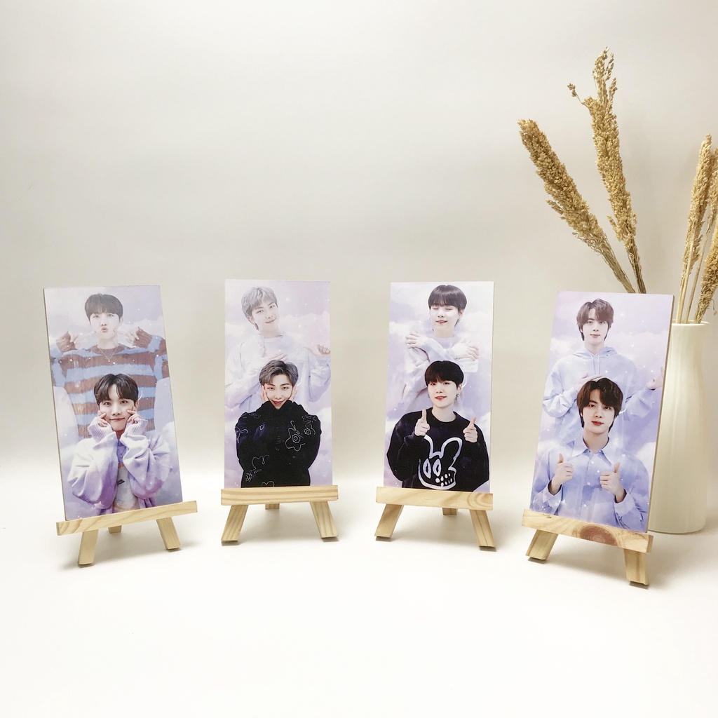 HIASAN DINDING WALL DECOR BTS NEW KPOP KOREA 10x20CM PAJANGAN KAYU POSTER DEKORASI DINDING KAMAR RUMAH