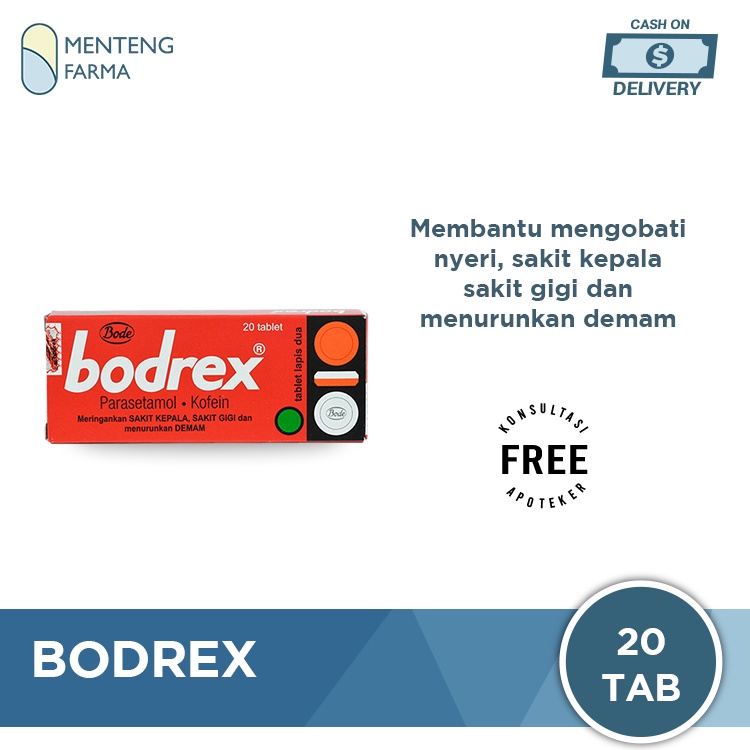 Bodrex - Obat Sakit Kepala, Sakit Gigi, dan Demam