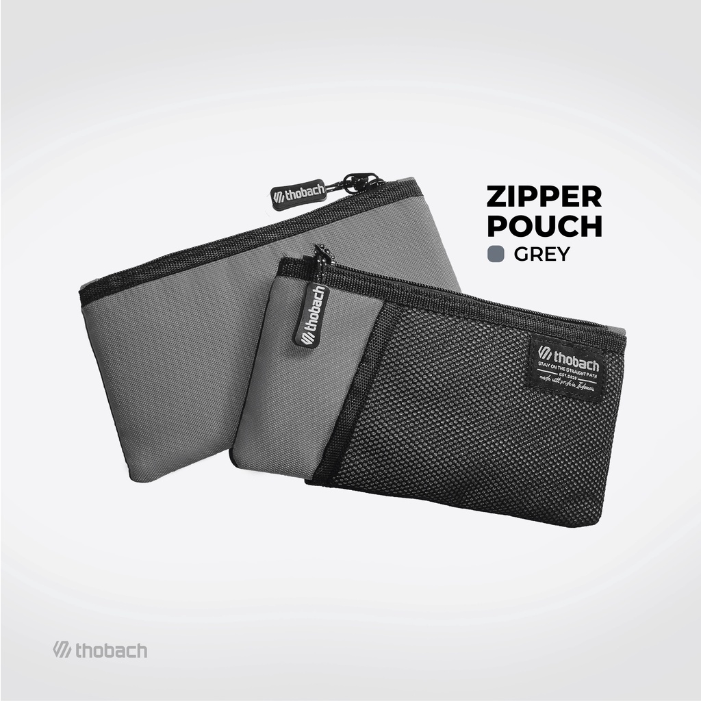 THOBACH - POUCH BAG ZIPPER DOMPET UANG DOMPET KUNCI DOMPET HANDPHONE